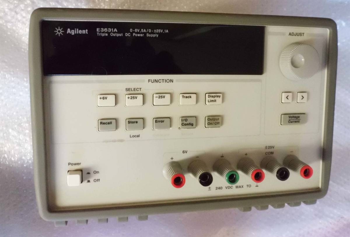 Yahoo!オークション - アジレント Agilent E3631A 直流安定化 Yahoo!オークション - アジレント Agilent E3631A 直流安定化