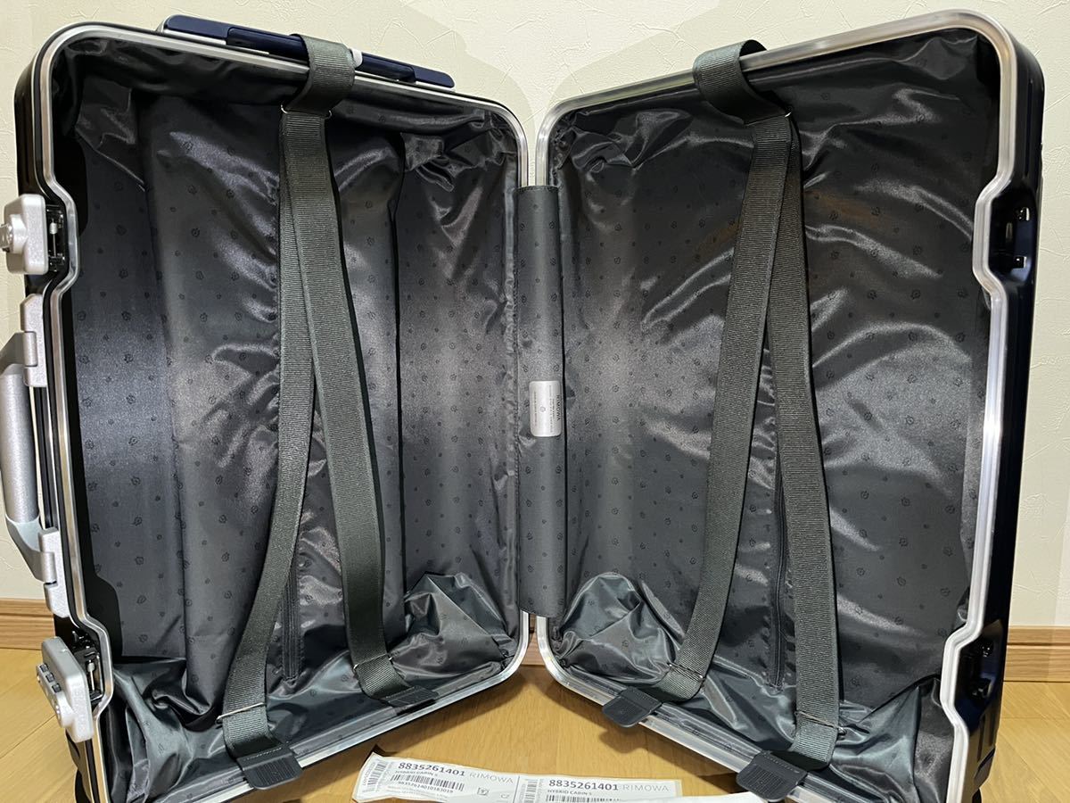 未使用 リモワ RIMOWA ハイブリッド キャビンS 32L マットブルー 未使用 リモワ RIMOWA ハイブリッド キャビンS 32L マットブルー