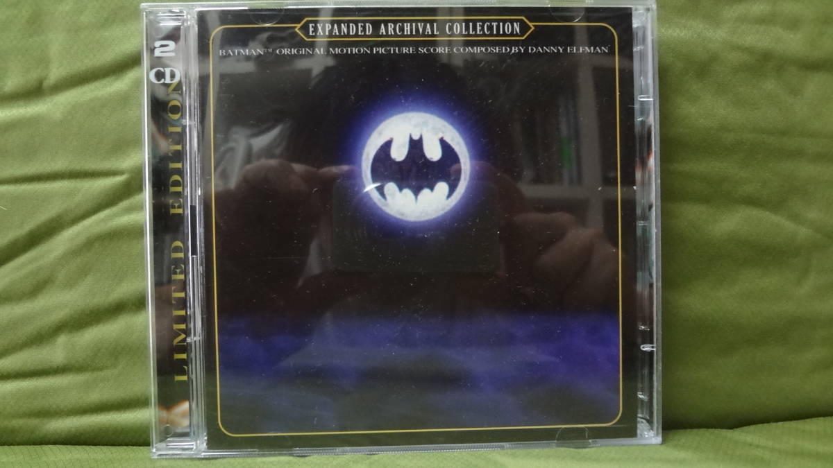 2CD バットマン BATMAN Expanded Archival Collection limited 5000units ダニー・エルフマン  音楽 CD 映画音楽 