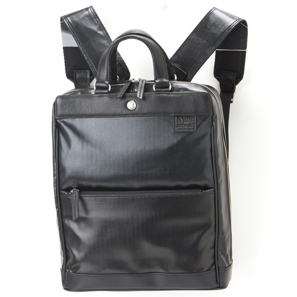 BB271 タケオキクチ 定価30800円 新品 黒 2WAY ビジネスリュック ビジネスバッグ 撥水ポリカーボ 703516 TAKEO KIKUCHI ブリーフケース
