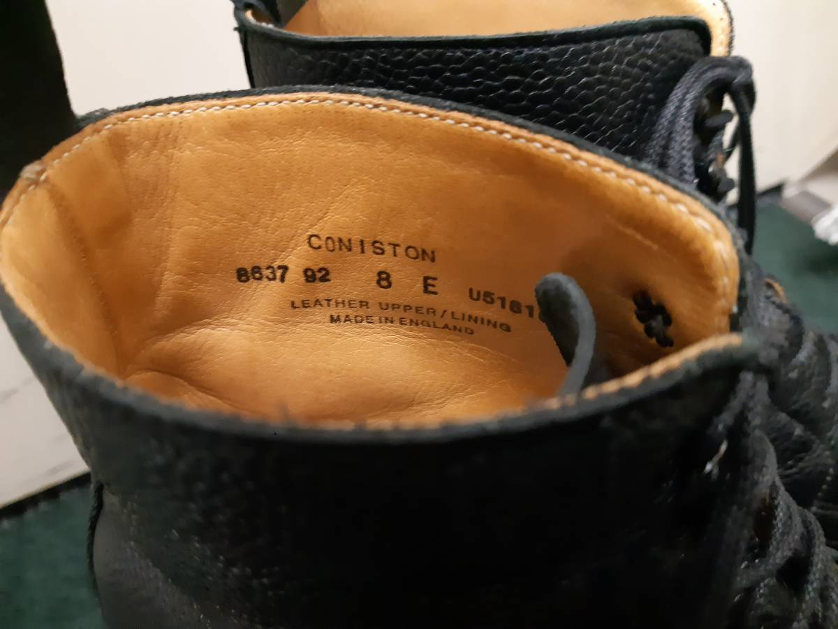 CROCKETT & JONES クロケット&ジョーンズ CONISTON コニストン CROCKETT & JONES クロケット&ジョーンズ CONISTON コニストン