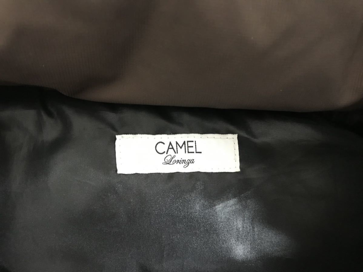 本物キャメルロリンザCAMEL LORINZAナイロンダウンベストジャケット