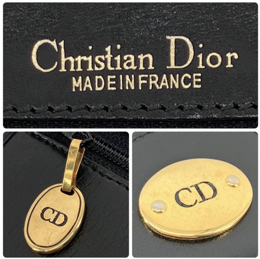美品 Christian Dior クリスチャン ディオール ショルダーバッグ CD