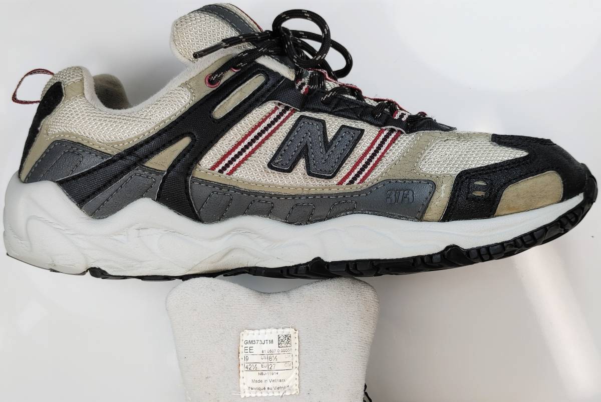 【美品・USED/限定店販売モデル/正規店購入】NEW　BALANCE　373　ALLTERRAIN　モデル　トレイルランニングシューズ　　　サイズ＝27.0ｃｍ_画像10