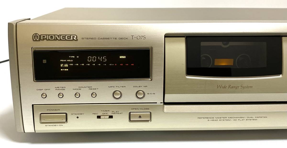PIONEER パイオニア 3ヘッドカセットデッキ T-07S その他 | filmekimi