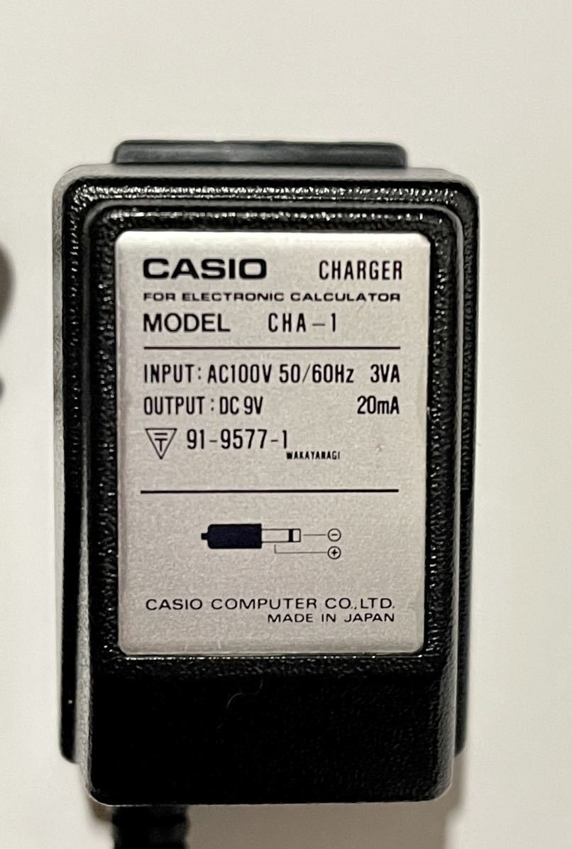 [ beautiful goods : Junk ] CASIO FA-3 FP-12 AC adaptor set pocket computer pocket computer Casio PB-100