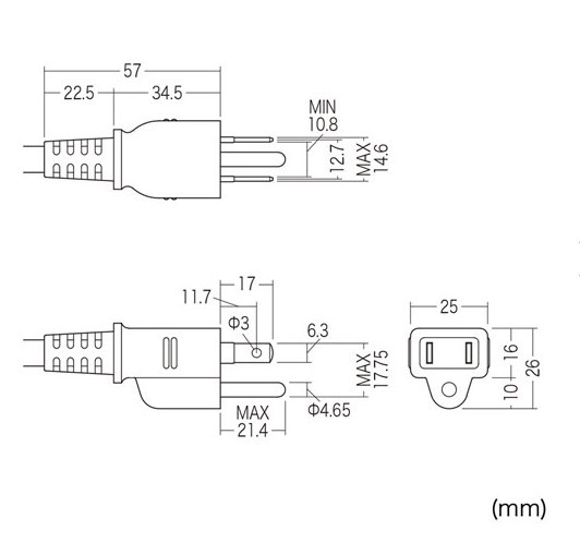 抜け止めタップ　TAP-5431MGN-10_画像5