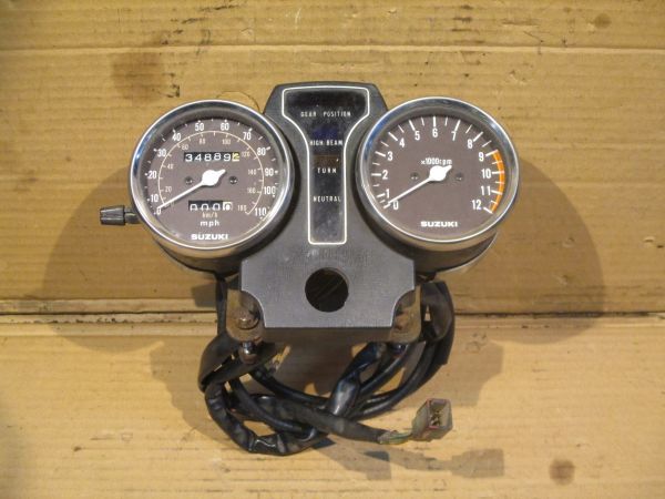  operation verification settled!! excellent level GS400 latter term GS425 original speed meter tachometer 