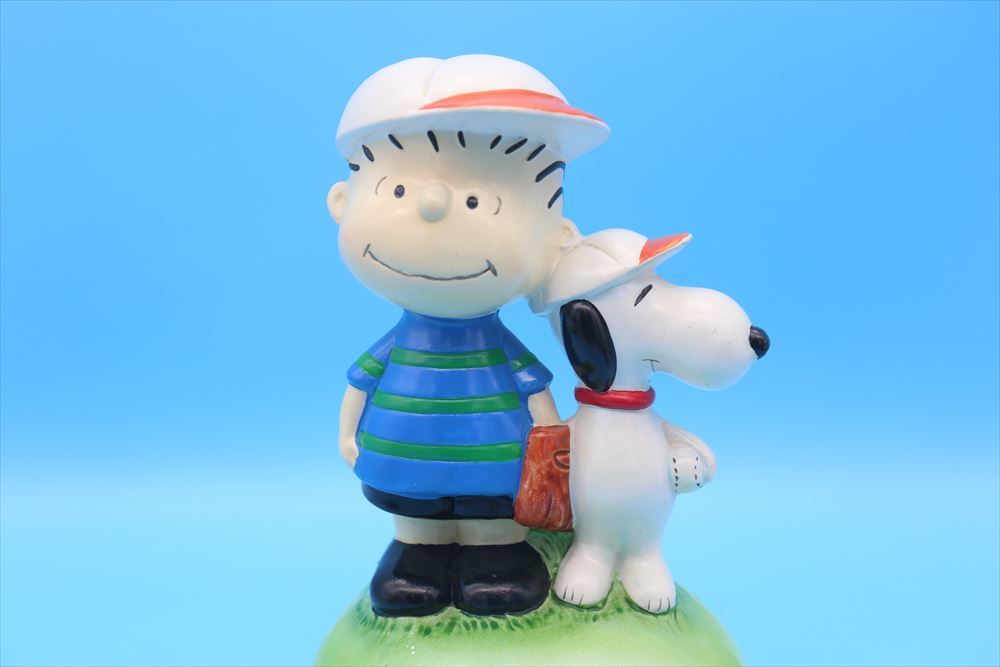 70s SCHMID Linus & Snoopy music box/ライナス スヌーピー オルゴール/ヴィンテージ/ピーナッツ/171191856_画像2