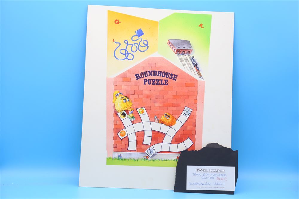 1986年 Frankel & Co. Train Box Artwork/マクドナルド アート 1986年 Frankel & Co. Train Box Artwork/マクドナルド アート