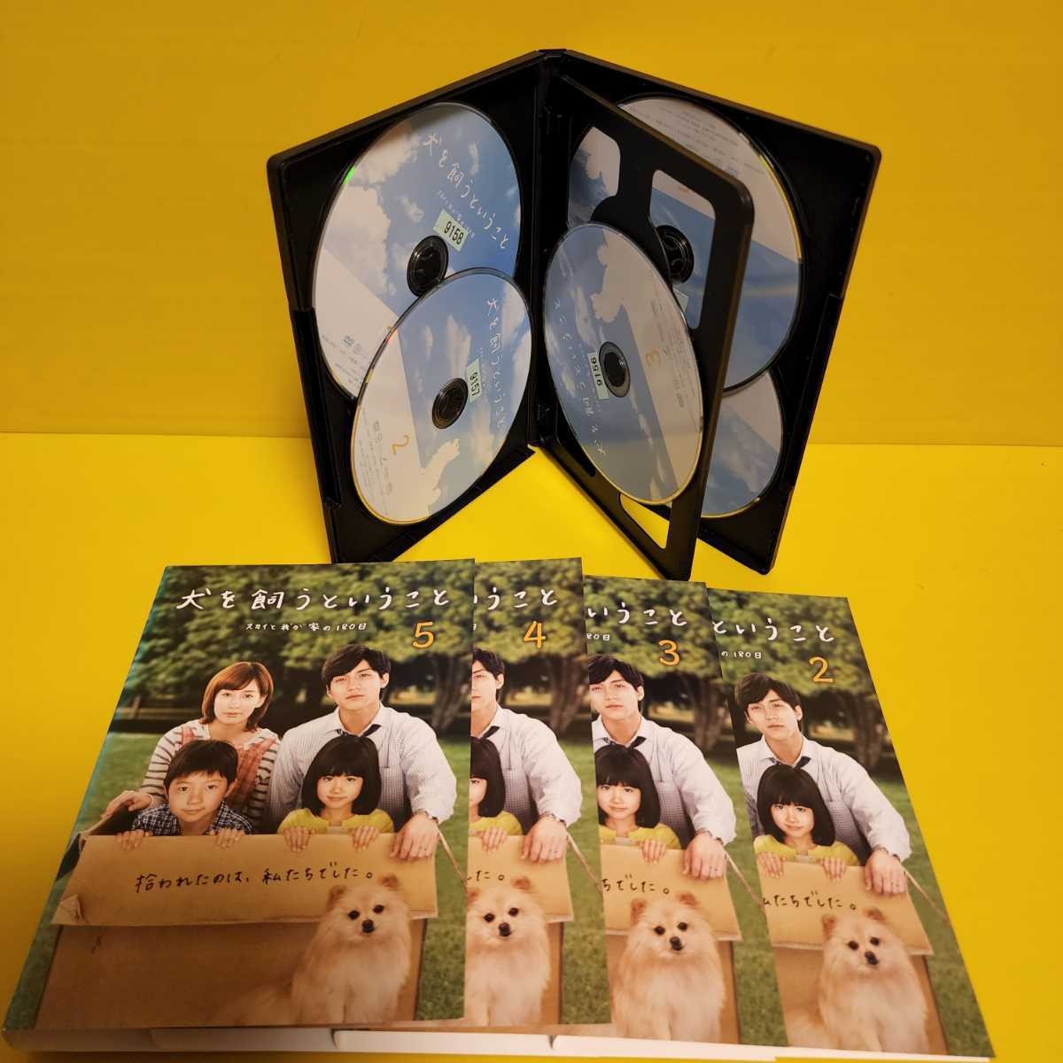 「犬を飼うということ～スカイと我が家の180日～ DVD〈5枚組〉」錦戸亮 / 水川あさみ / 寺田敏雄_画像2