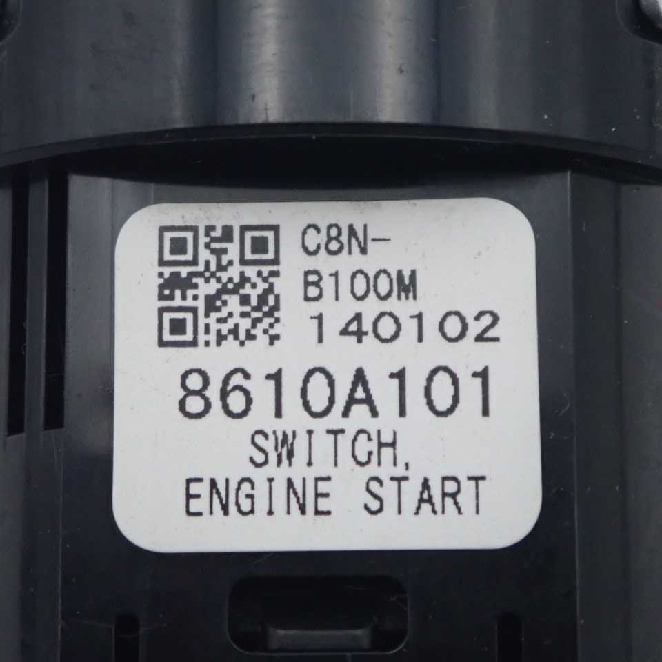 平成24年 ミラージュ A05A 前期 純正 エンジンスタートスイッチ 8610A101 中古 即決_画像6