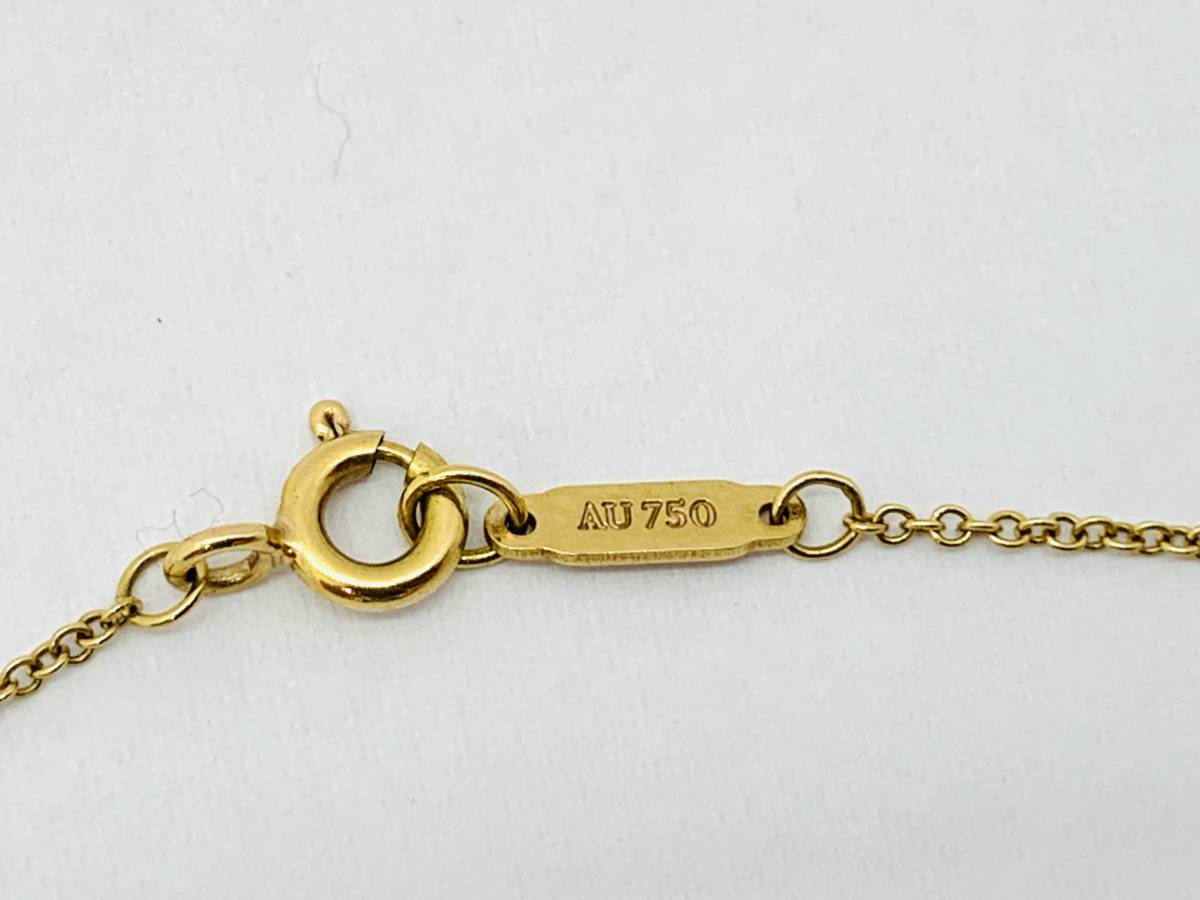 良品☆TIFFANY&Co ティファニー 750 フィリグリー ハート ペンダント