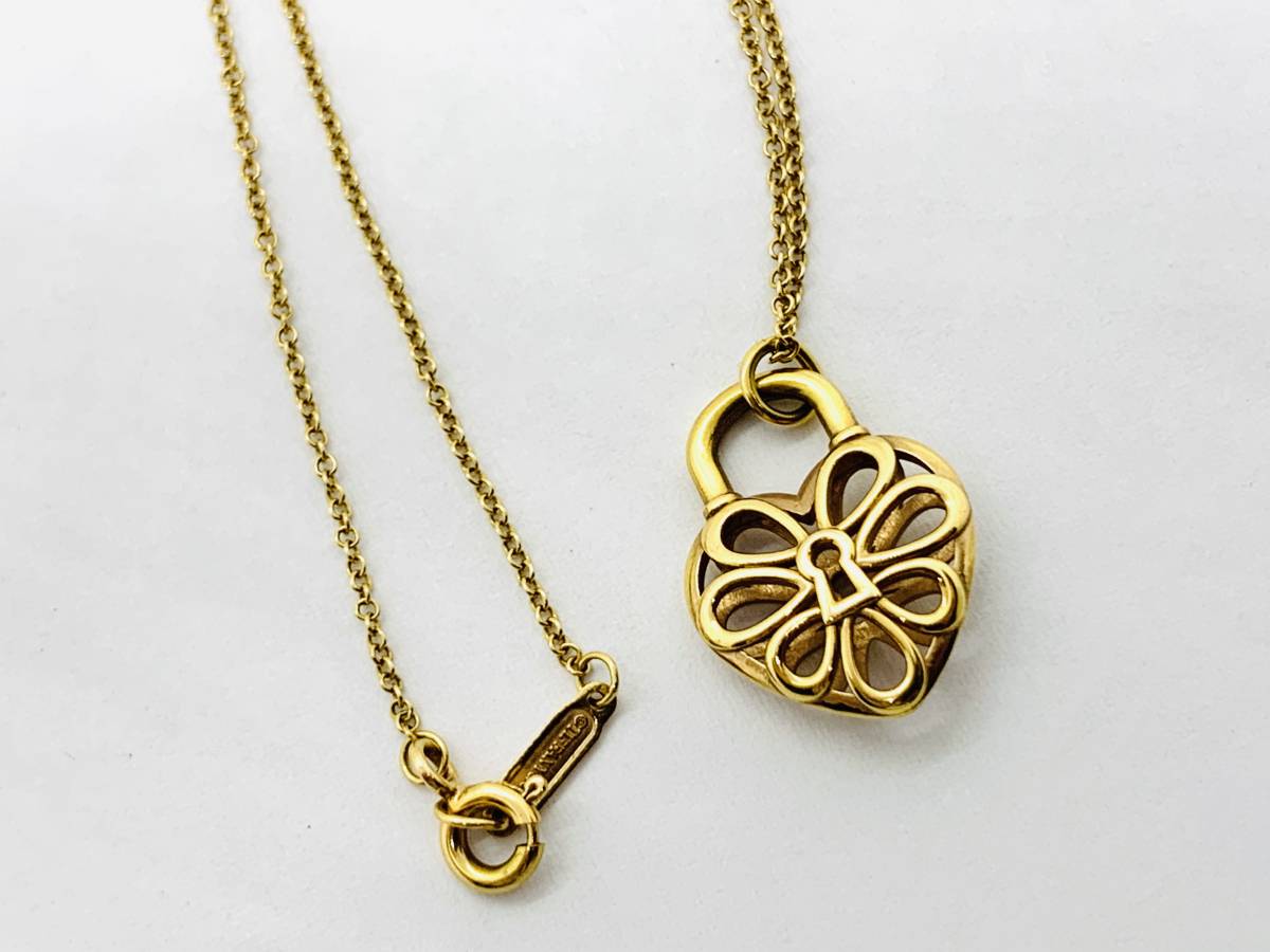 TIFFANY&CO 】ティファニー フィリグリーハート750 K18 18金 | www