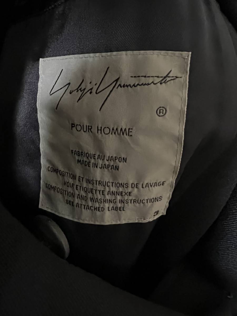 Yohji Yamamoto pour homme 2020aw LOOK27 HR-C15-118 Army Gabardine