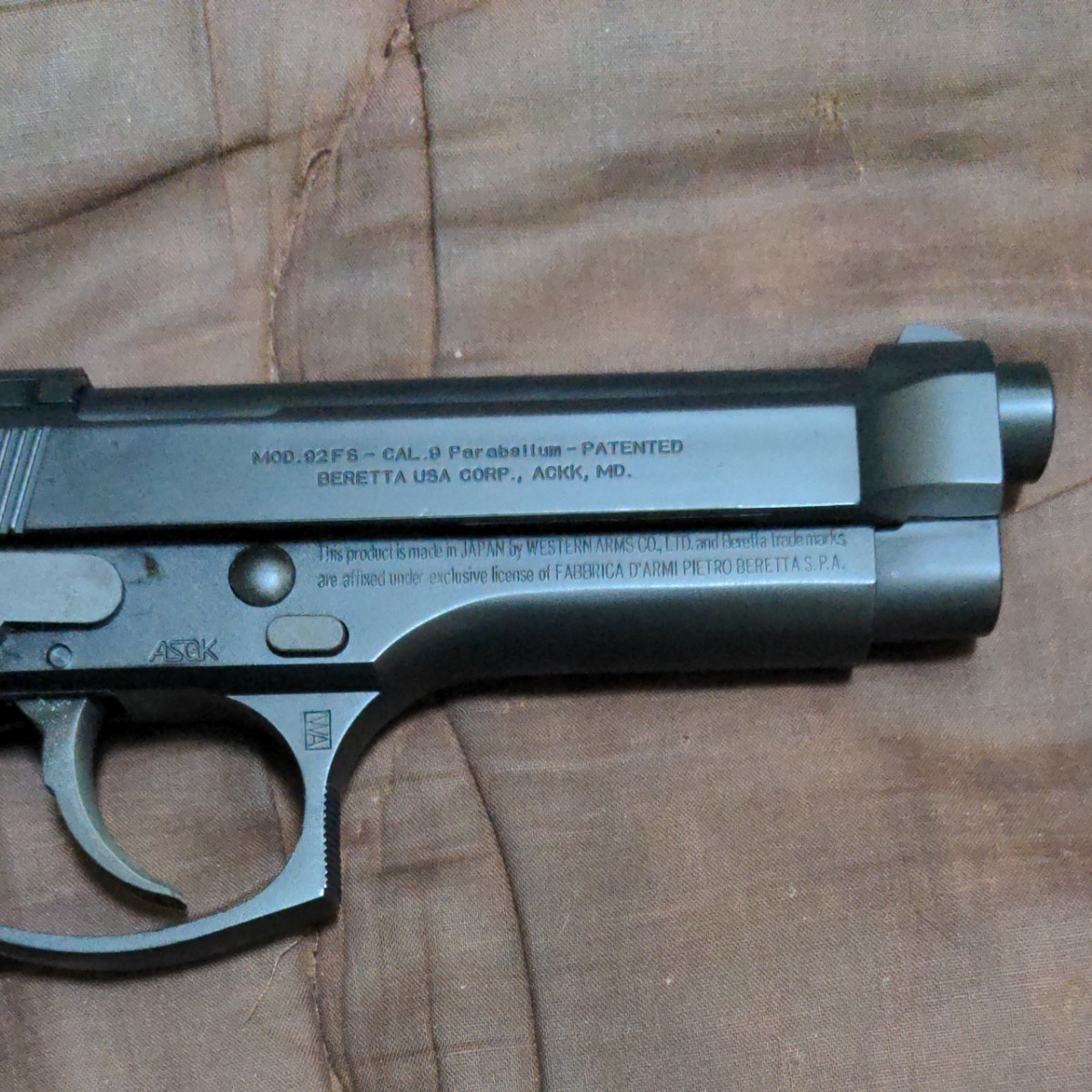 WAウエスタンアームズ ベレッタM92FSスーパーバージョンRガス WAウエスタンアームズ ベレッタM92FSスーパーバージョンRガス