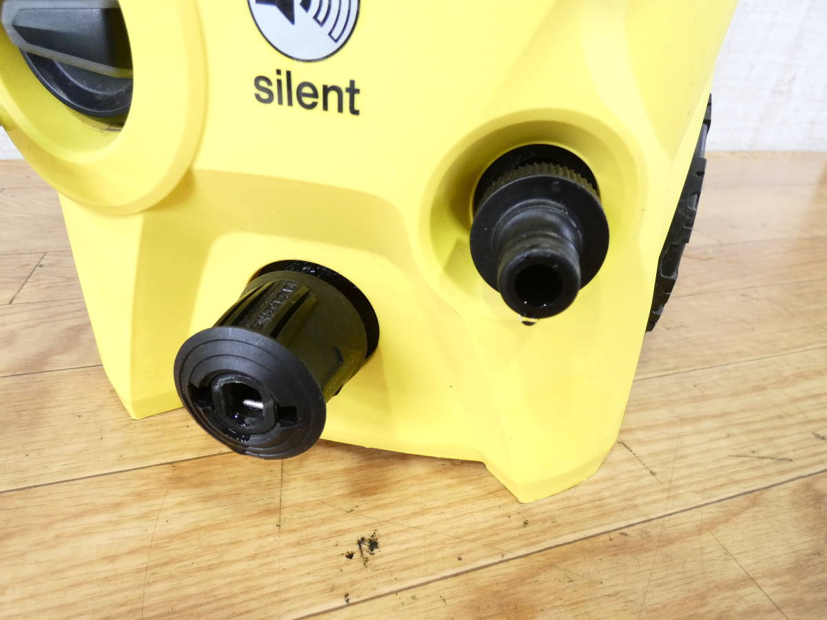 ■KARCHER ケルヒャー 家庭用高圧洗浄機 K3 SILENT K3サイレント 50Hz 2016製 水道ホース欠品 動作確認済@140 10