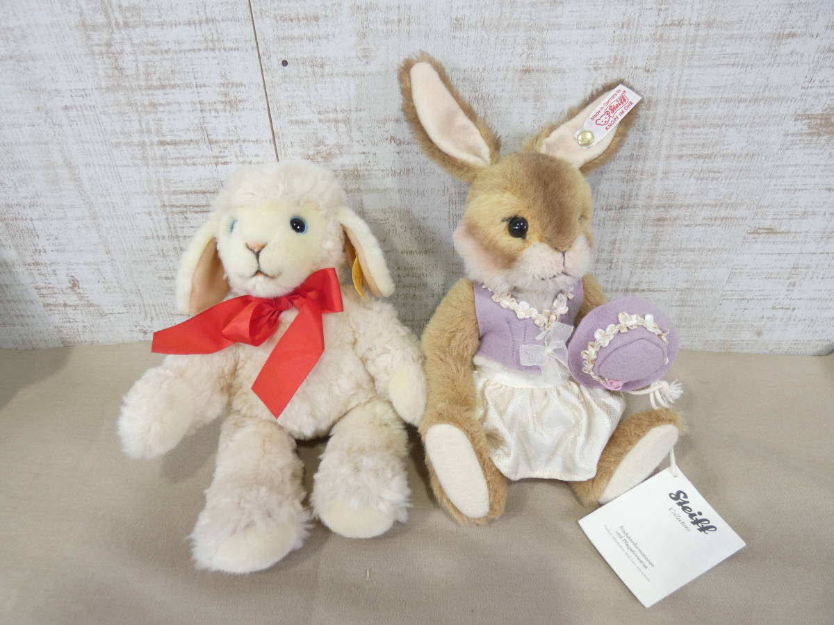 在庫あり/即出荷可】 Steiff シュタイフ うさぎのホッペルちゃん グリップトイ ピンク ぬいぐるみ 出産祝い お誕生日 1歳:男 1歳:女 おうち時間 子供 シュタイフ うさぎ がらがら