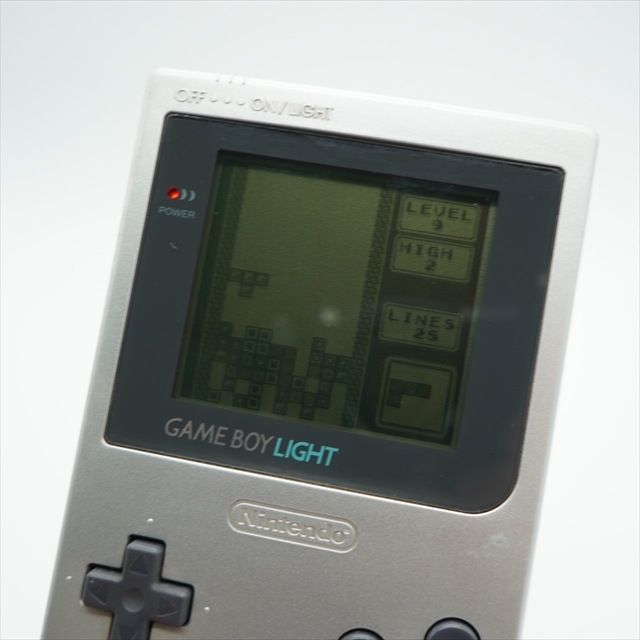 ご注意ください ゲームボーイライト シルバー 動作確認済 美品 - 通販