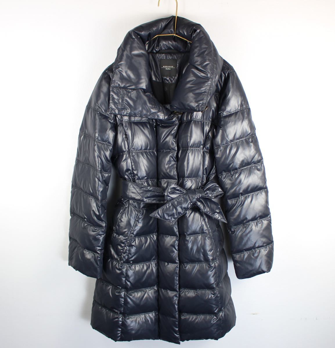MAX MARA WEEKEND LINE BELTED DOWN COAT/マックスマーラベルテッド