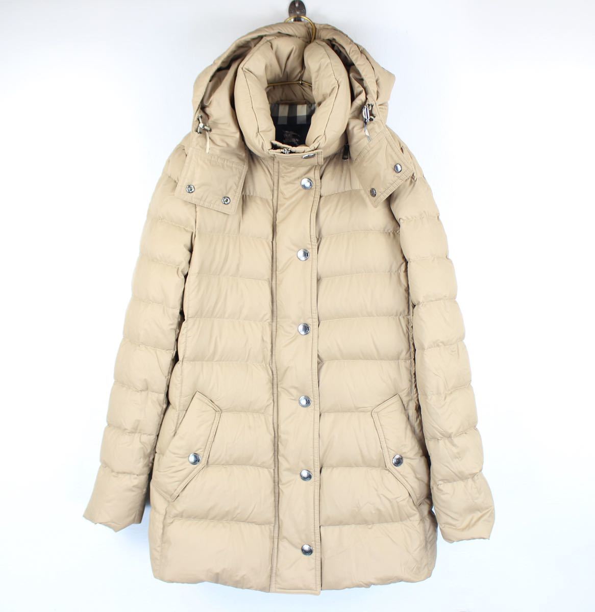 BURBERRY LONDON FOODED DOWN COAT/バーバリーロンドンフーデッドダウンコート_画像4