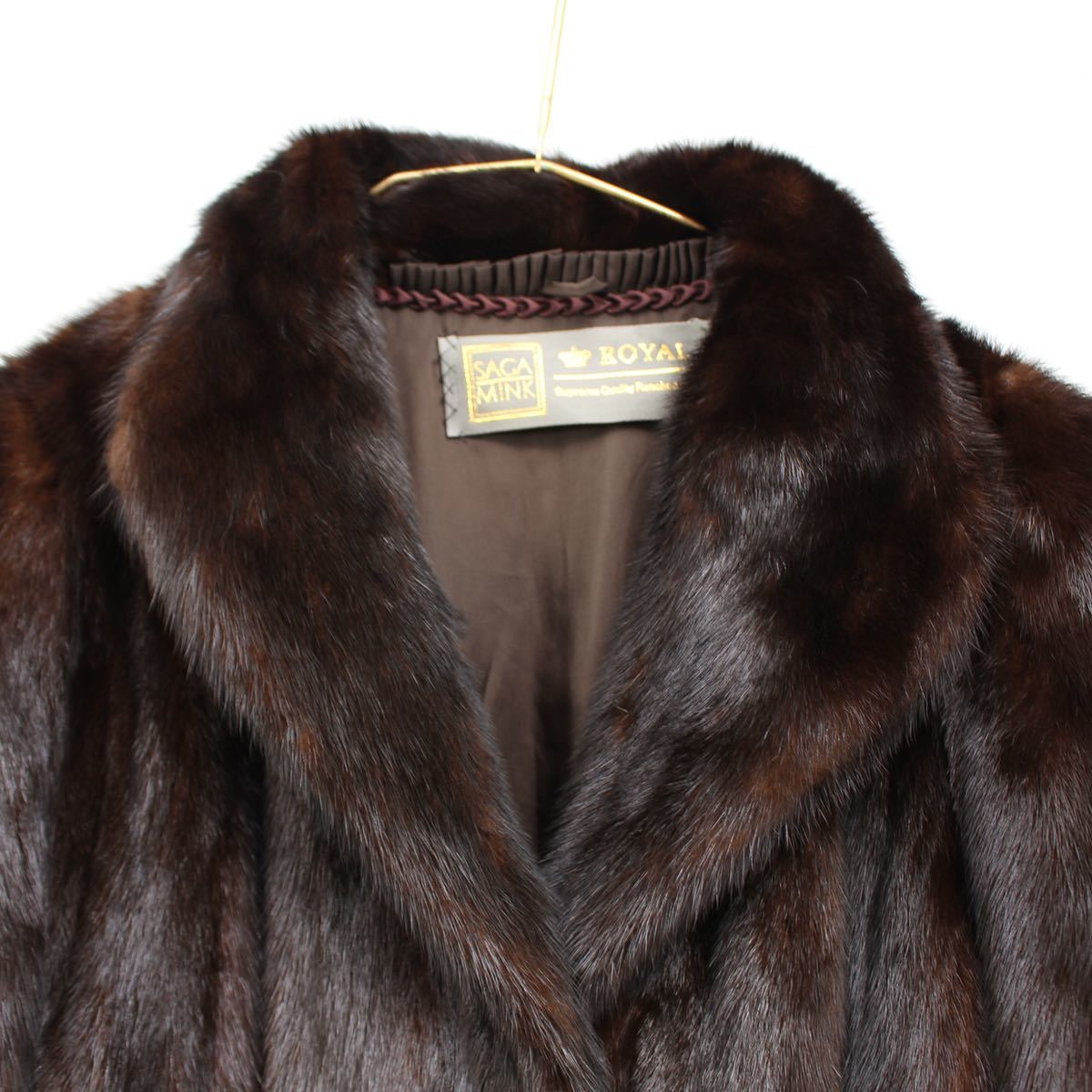 SAGA MINK ROYAL MINK FUR COAT/ サガミンクロイヤルミンクファーコート