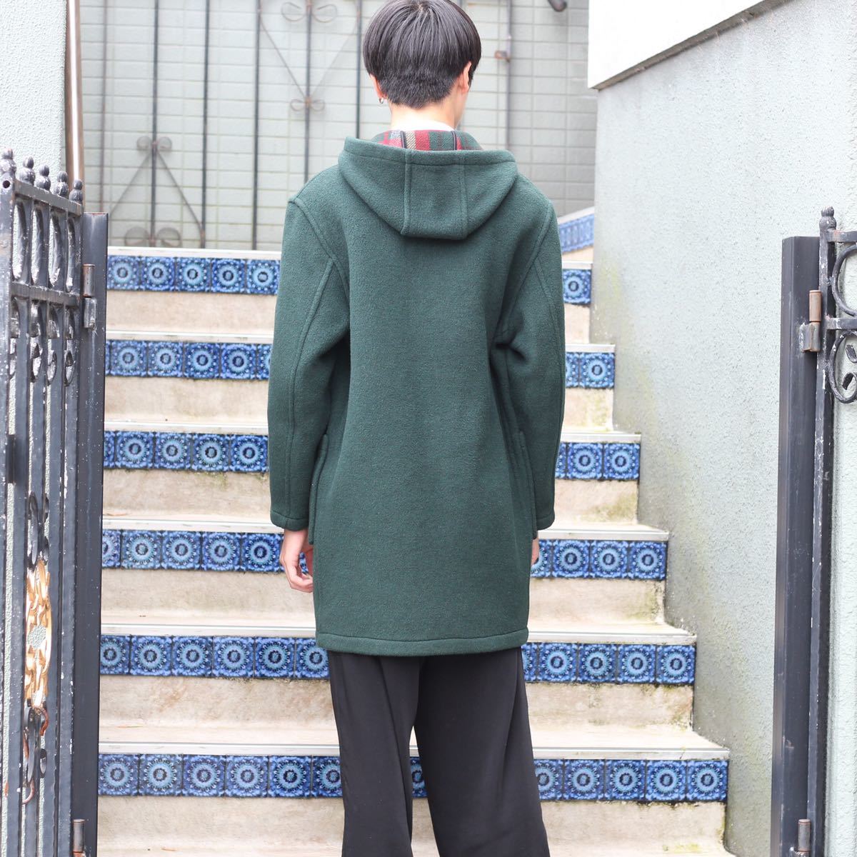 MONTGOMERY BY TIBETT WOOL DUFFLE COAT MADE IN ENGLAND MONTGOMERY BY TIBETT WOOL DUFFLE COAT MADE IN ENGLAND