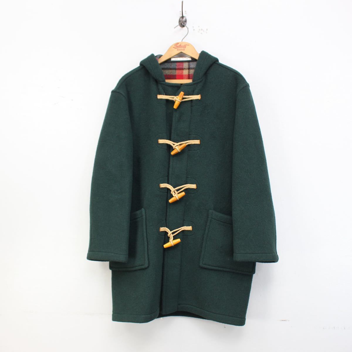 MONTGOMERY BY TIBETT WOOL DUFFLE COAT MADE IN ENGLAND MONTGOMERY BY TIBETT WOOL DUFFLE COAT MADE IN ENGLAND