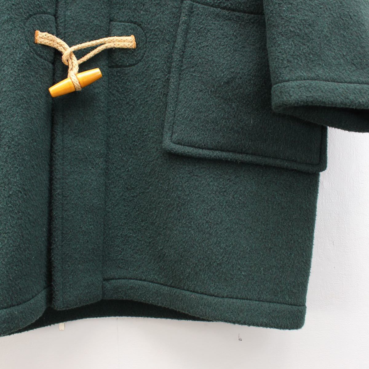 MONTGOMERY BY TIBETT WOOL DUFFLE COAT MADE IN ENGLAND MONTGOMERY BY TIBETT WOOL DUFFLE COAT MADE IN ENGLAND