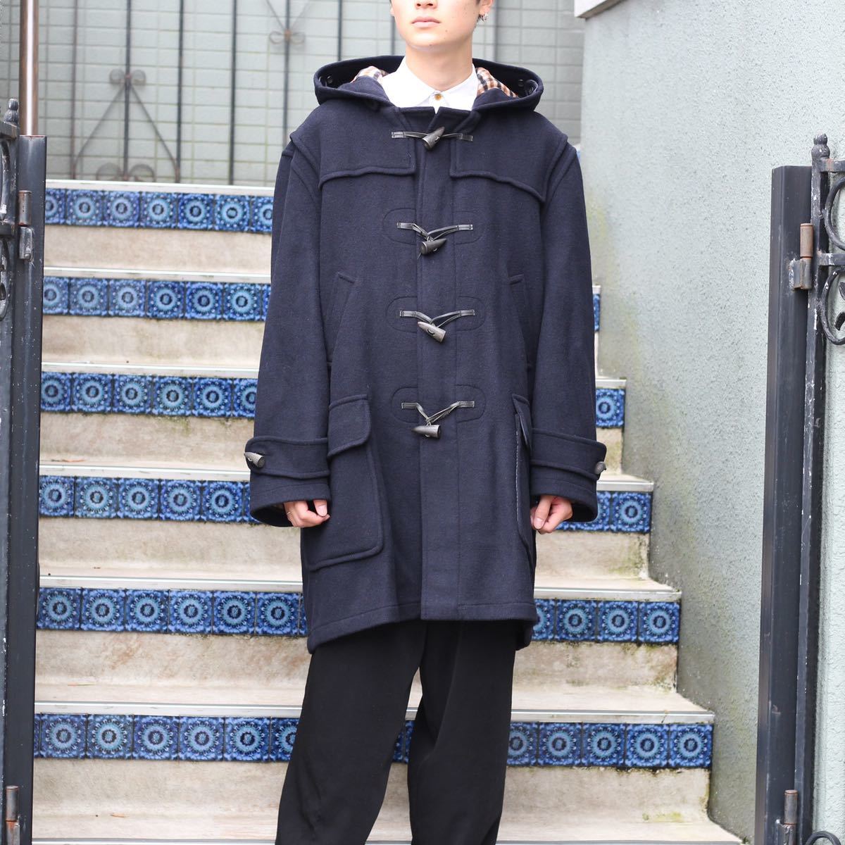 Aquascutum WOOL DUFFLE COAT MADE IN ENGLAND/アクアスキュータム