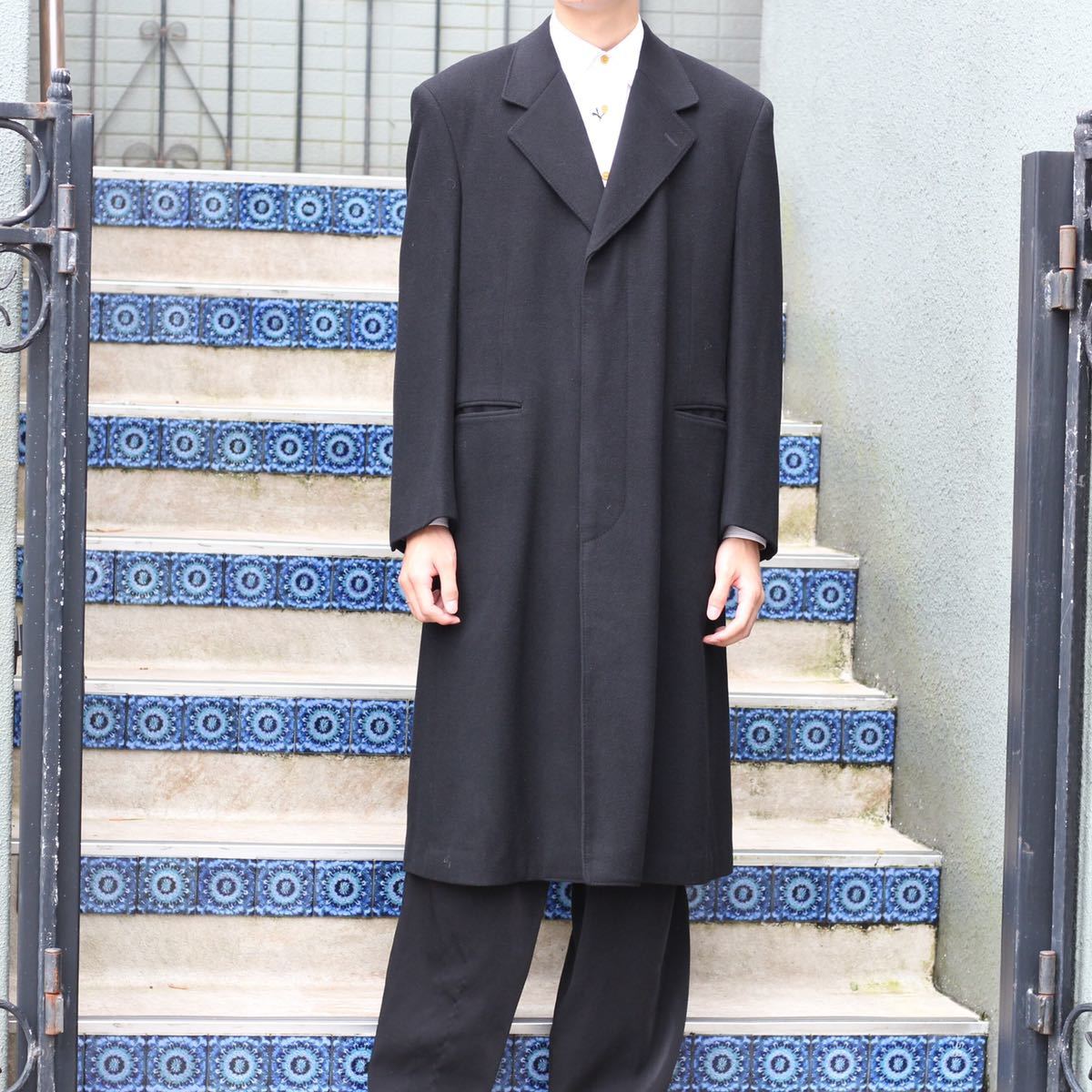 NORTON&SONS CASHMERE100% CHESTERFIELD COAT/ノートンアンドサンズ