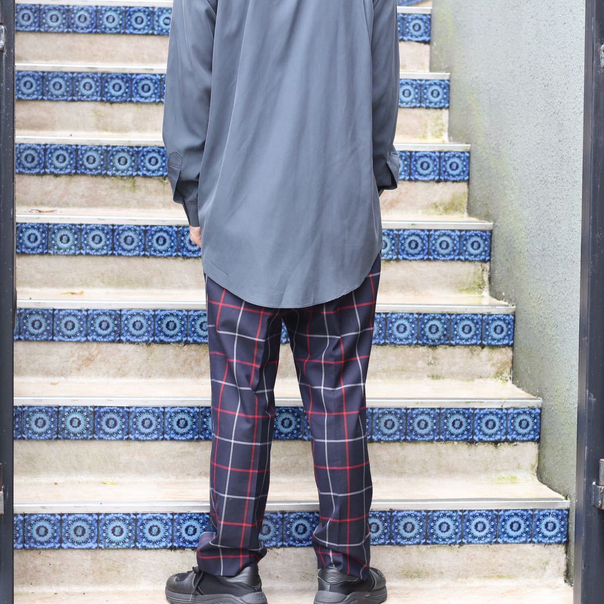 Burberrys CHECK PATTERNED WOOL SLACKS PANTS/バーバリーズチェック柄ウールスラックスパンツ_画像3