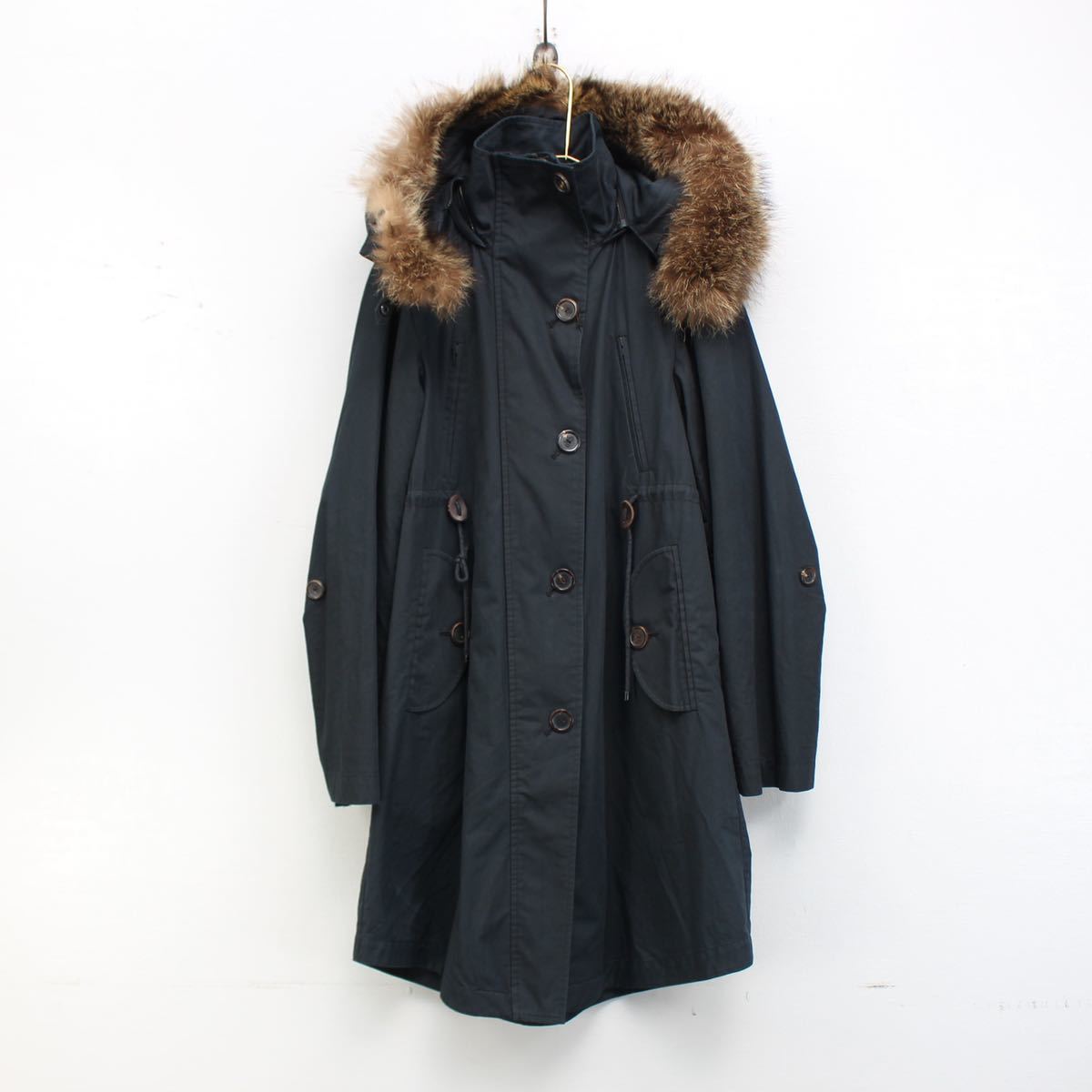 ANYA HINDMARCH QUILTING LINER MODS COAT MADE IN  CHINA/アニヤハインドマーチキルティングライナーモッズコート