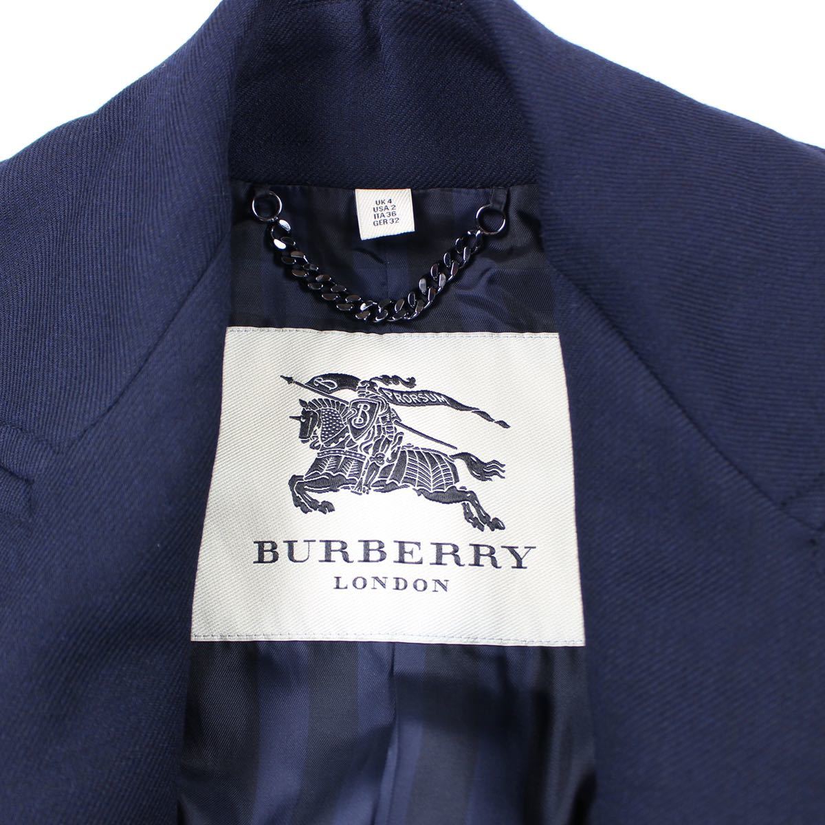 BURBERRY LONDON ENGLAND WOOL SHAWL COLLAR BELTED COATバーバリーロンドンイングランドショールカラーウールベルテッドコート