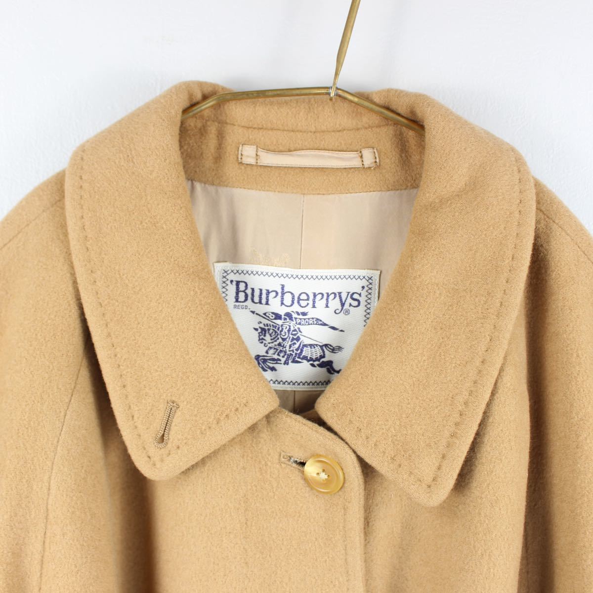 Burberrys PRORSUM CASHMERE BREND WOOL BELTED COAT/バーバリーズプローサムカシミヤ混ウールベルテッドコート_画像6