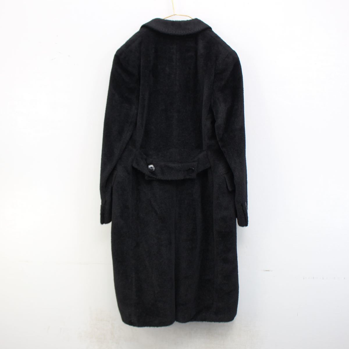 MAX MARA WHITE TAG ALPACA BREND CHESTERFIELD COAT MADE IN ITALY/マックスマーラ白タグアルパカ混チェスターフィールドコート