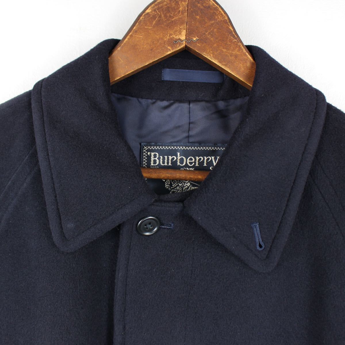 Burberrys PRORSUM CASHMERE BREND WOOL BALMACAAN COAT/バーバリーズプローサムカシミヤ混ウールバルマカーンコート(ステンカラーコート)_画像6