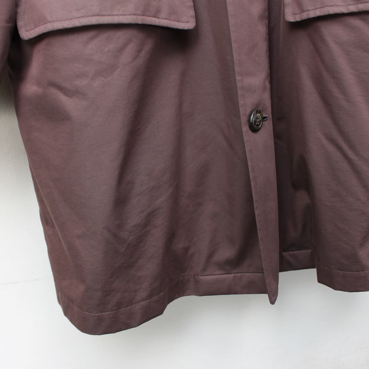 BURBERRY LONDON FOODED LINING DOWN COAT MADE IN JAPAN/バーバリーロンドンフーデッドライニングダウンコート_画像8