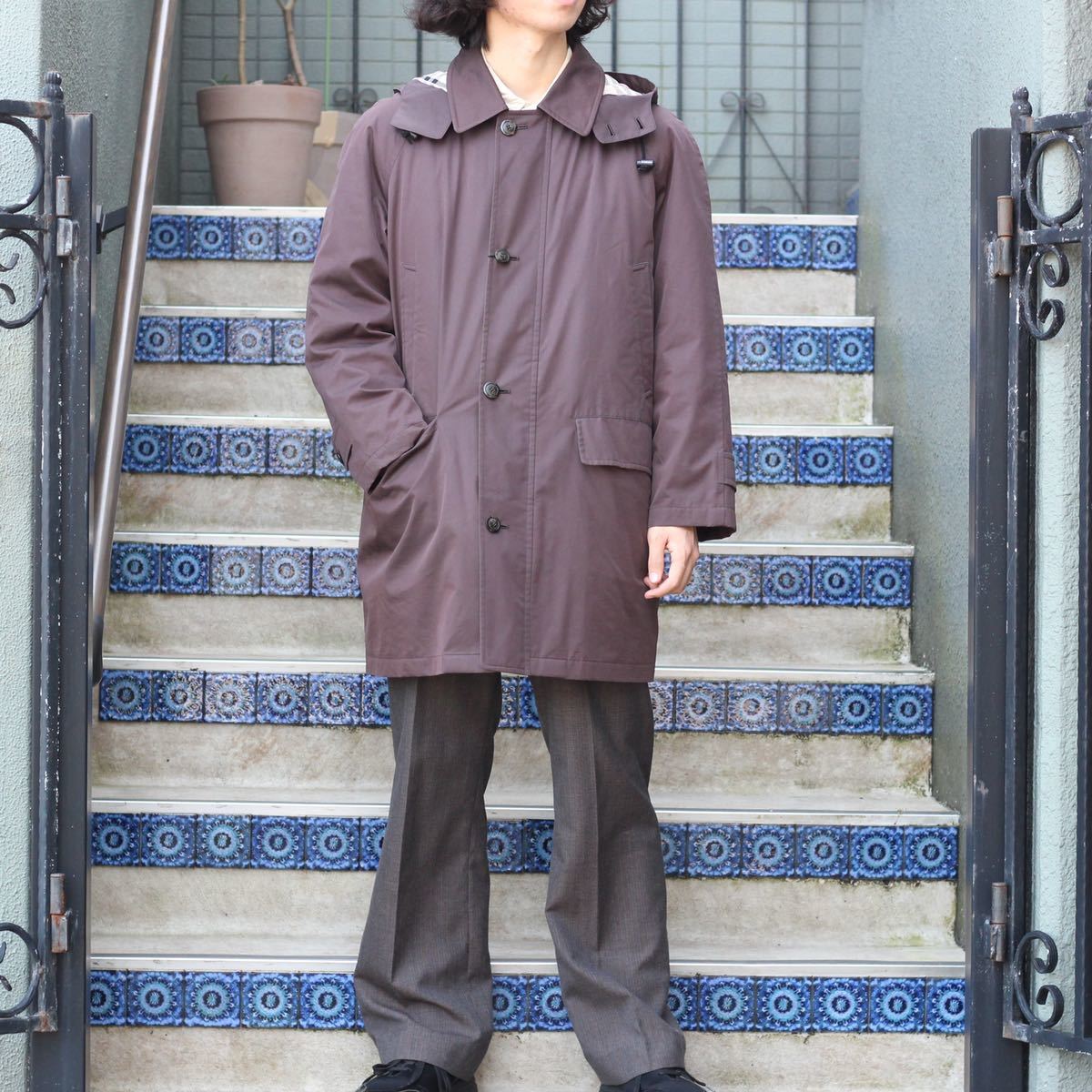 全商品オープニング価格! BURBERRY LONDON FOODED LINING DOWN COAT MADE IN JAPAN/バーバリーロンドンフーデッドライニングダウンコート Mサイズ 全商品オープニング価格! BURBERRY LONDON FOODED LINING DOWN COAT MADE IN JAPAN/バーバリーロンドンフーデッドライニングダウンコート Mサイズ