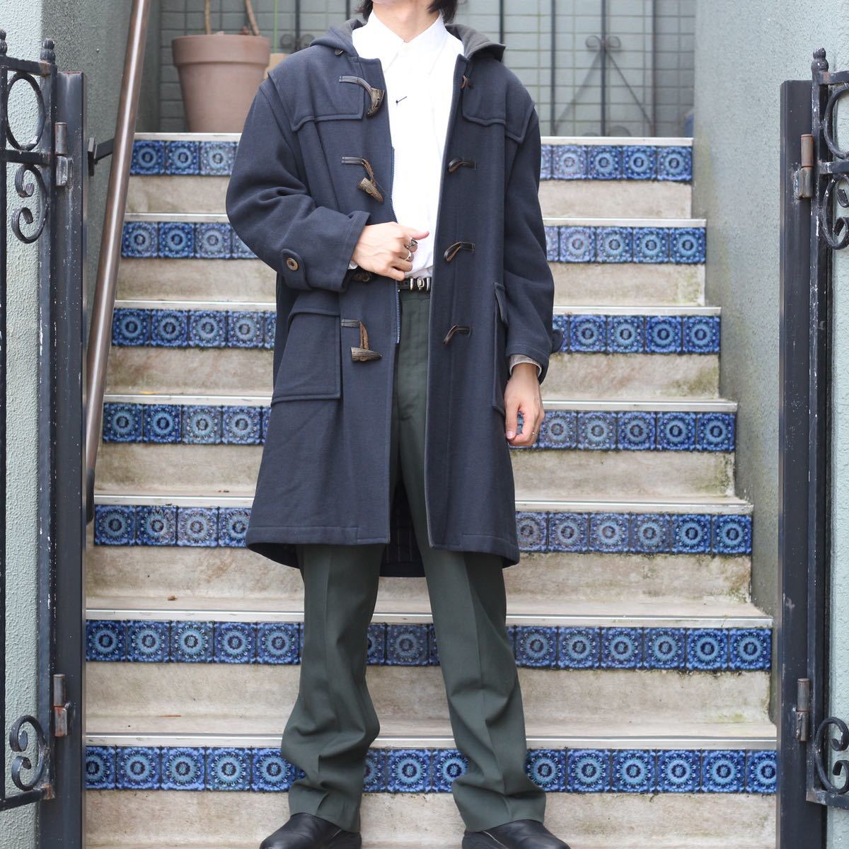 Burberrys PRORSUM WOOL DUFFLE COAT MADE IN ENGLAND/バーバリーズプローサムウールダッフルコート S