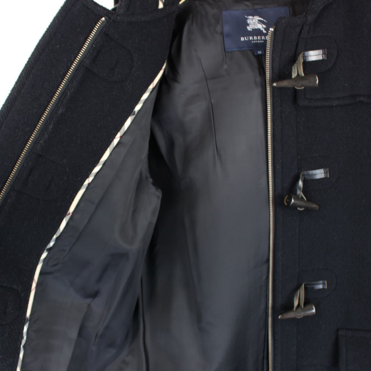 BURBERRY LONDON WOOL DUFFLE COAT/バーバリーロンドンウールダッフルコート_画像7