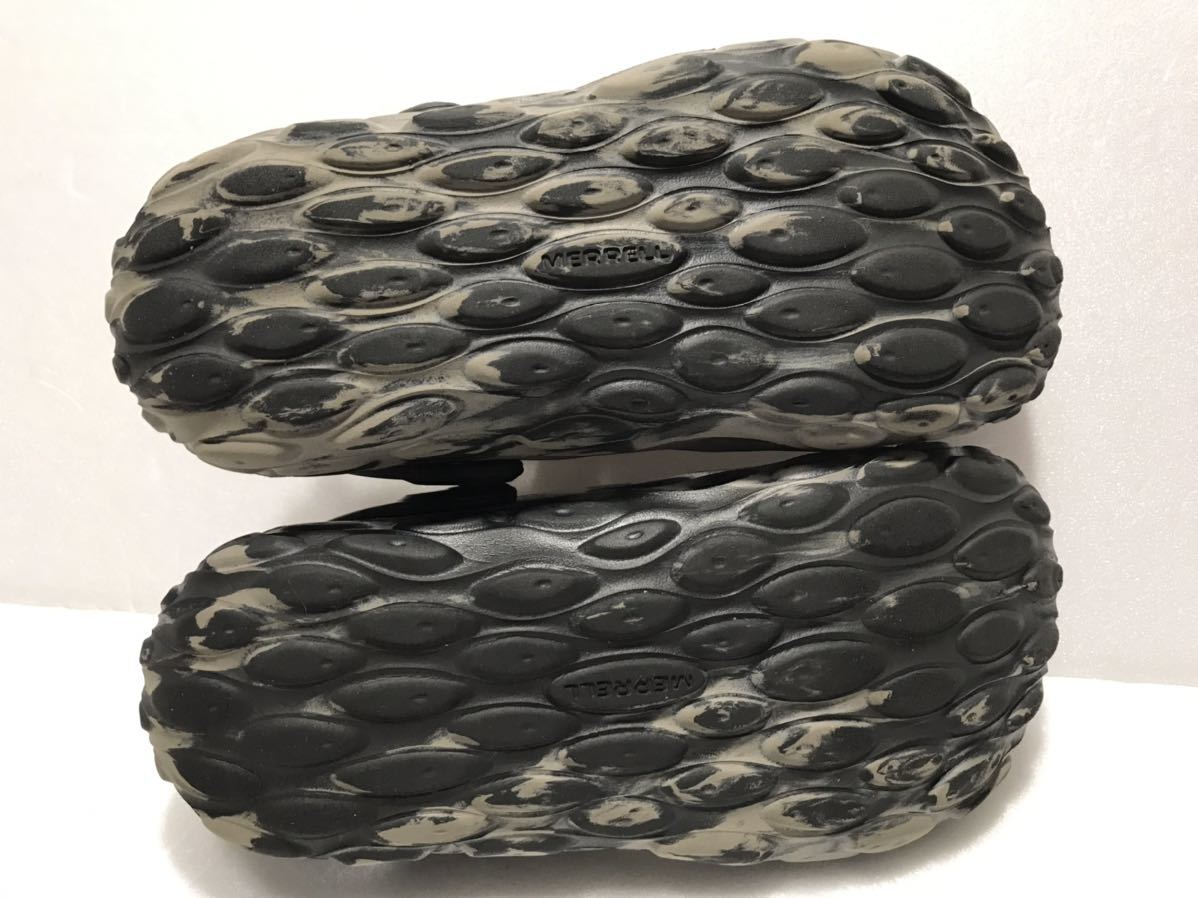  хороший!! MERRELLmereruHYDRO MOC BLACK BRINDLE гидро mok23cm US 6.0 сандалии Crocs 