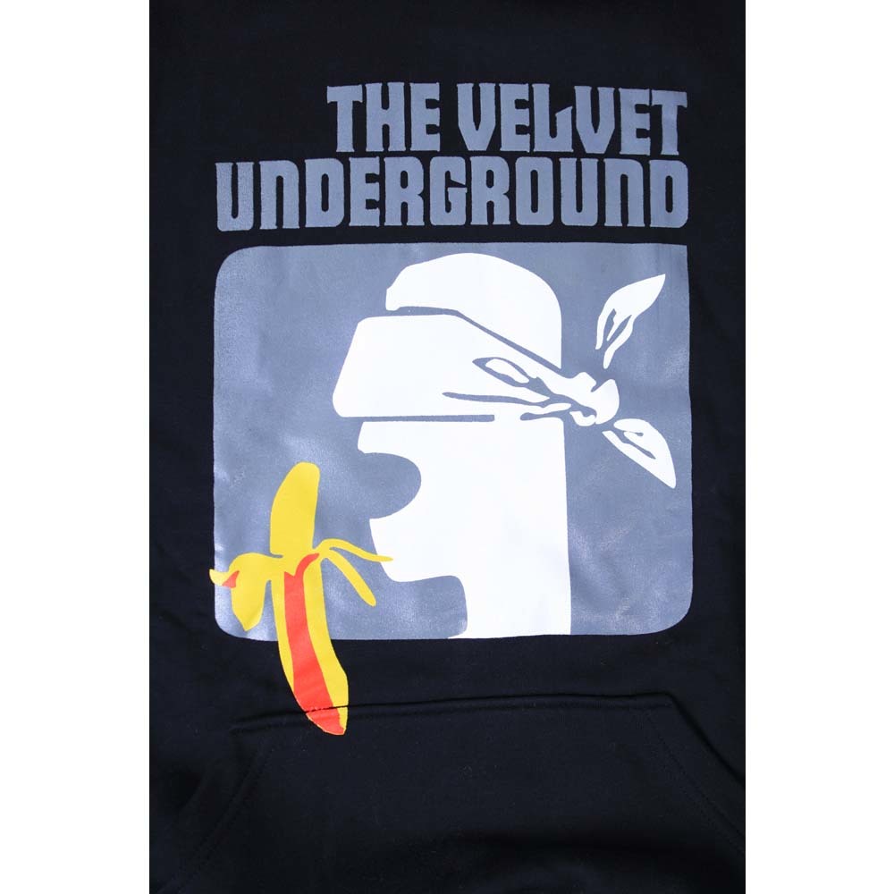 ag2●新品 黒 Mサイズ●ヴェルヴェットアンダーグラウンド THE VELVET UNDERGROUND パーカー スウェットパーカ PARKA//バンド ロック_画像3