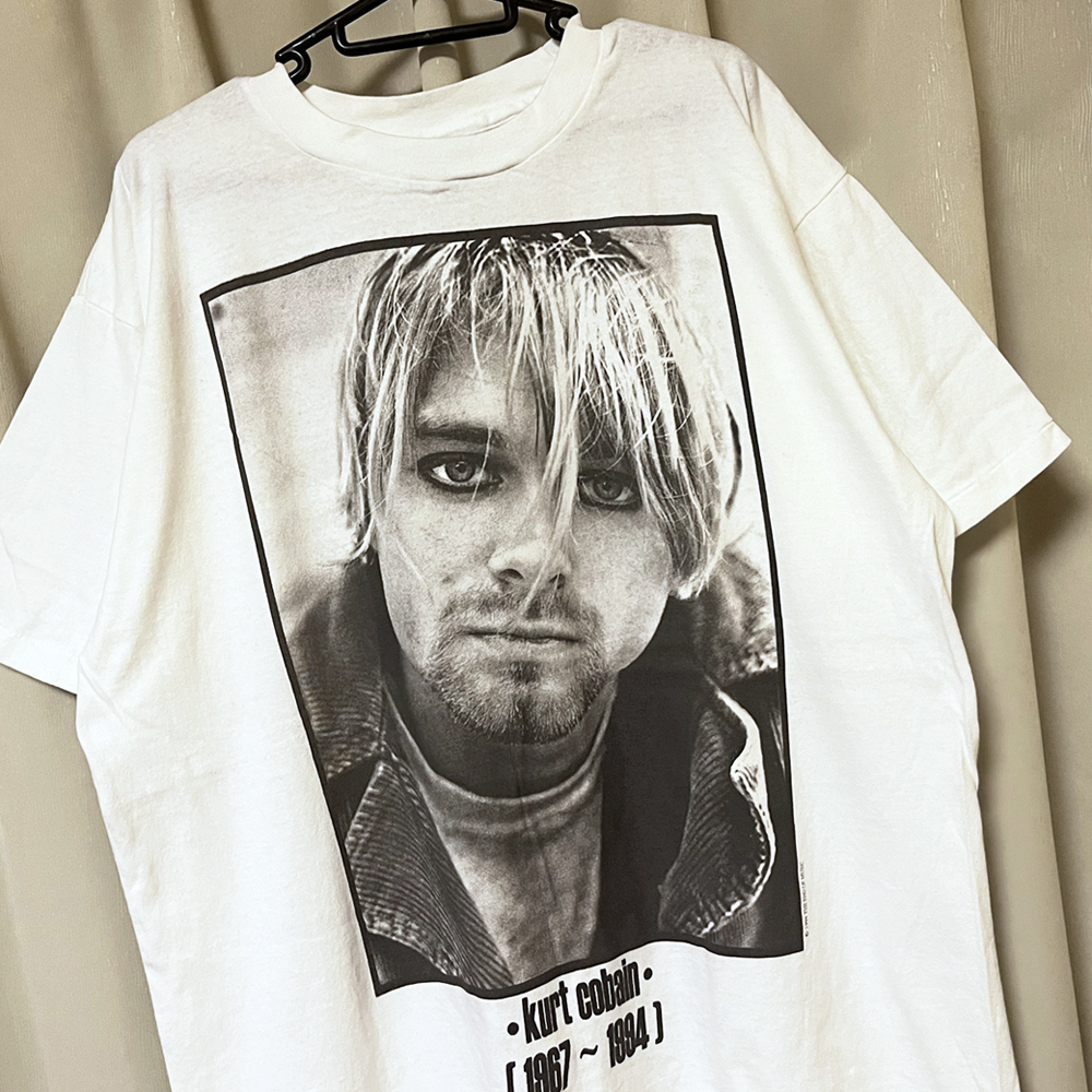 Yahoo!オークション - XLサイズ KURT COBAIN カートコバーン 追悼