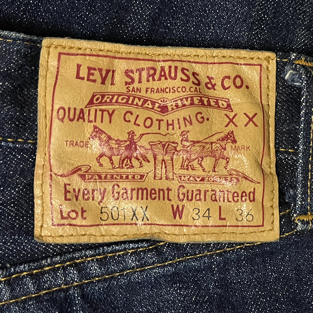 W34 90s USA製 バレンシア工場 LEVIS リーバイス501XX デニムパンツ