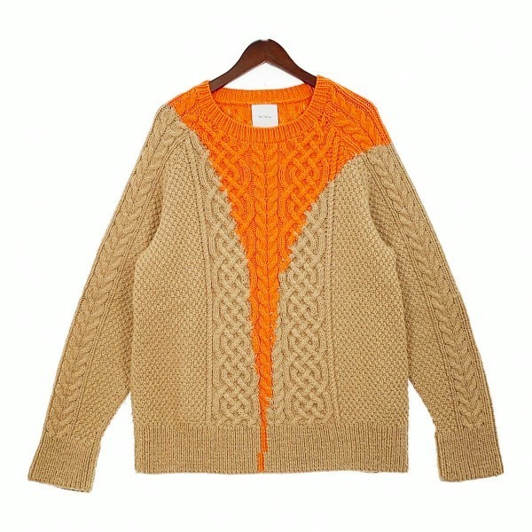 コウタグシケン Kintsugi Cable Jumper ケーブルニット セーター 古着