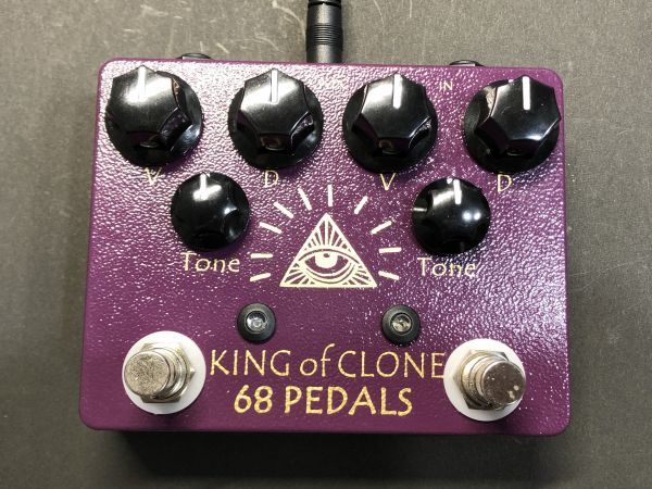 68Pedals King Of Clone 名機King Of Toneの完全クローン！ #68PEDALS-KOC-1
