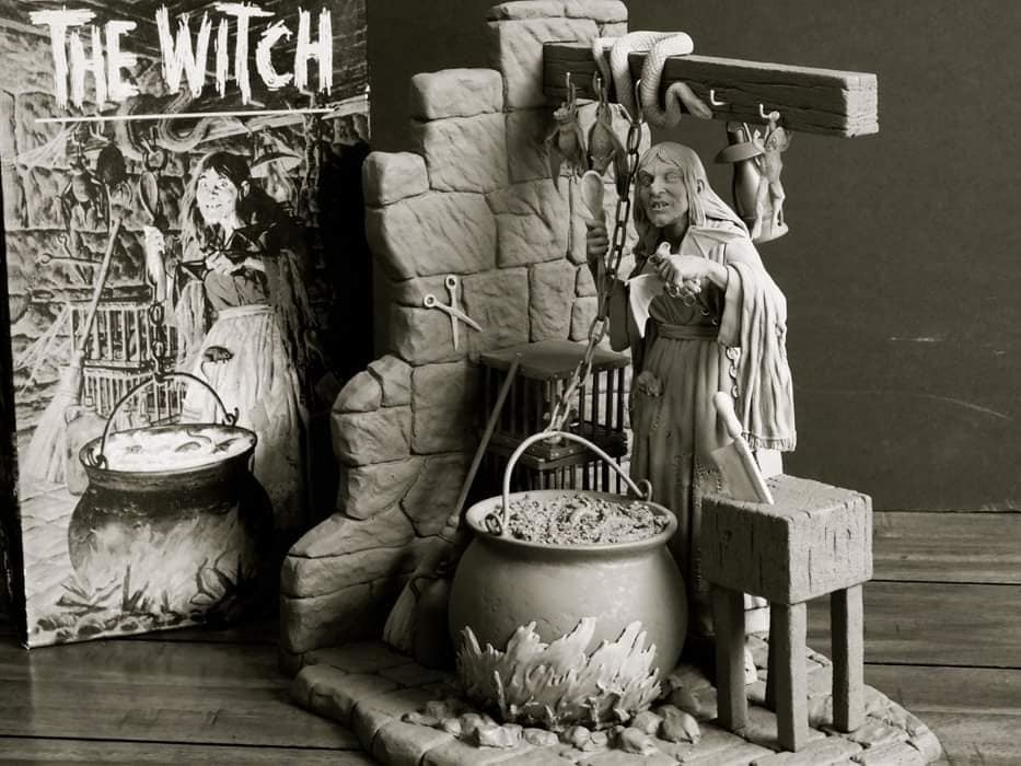 新品未使用1/6スケール 魔女 ガレージキット(未組立未塗装)The Witch