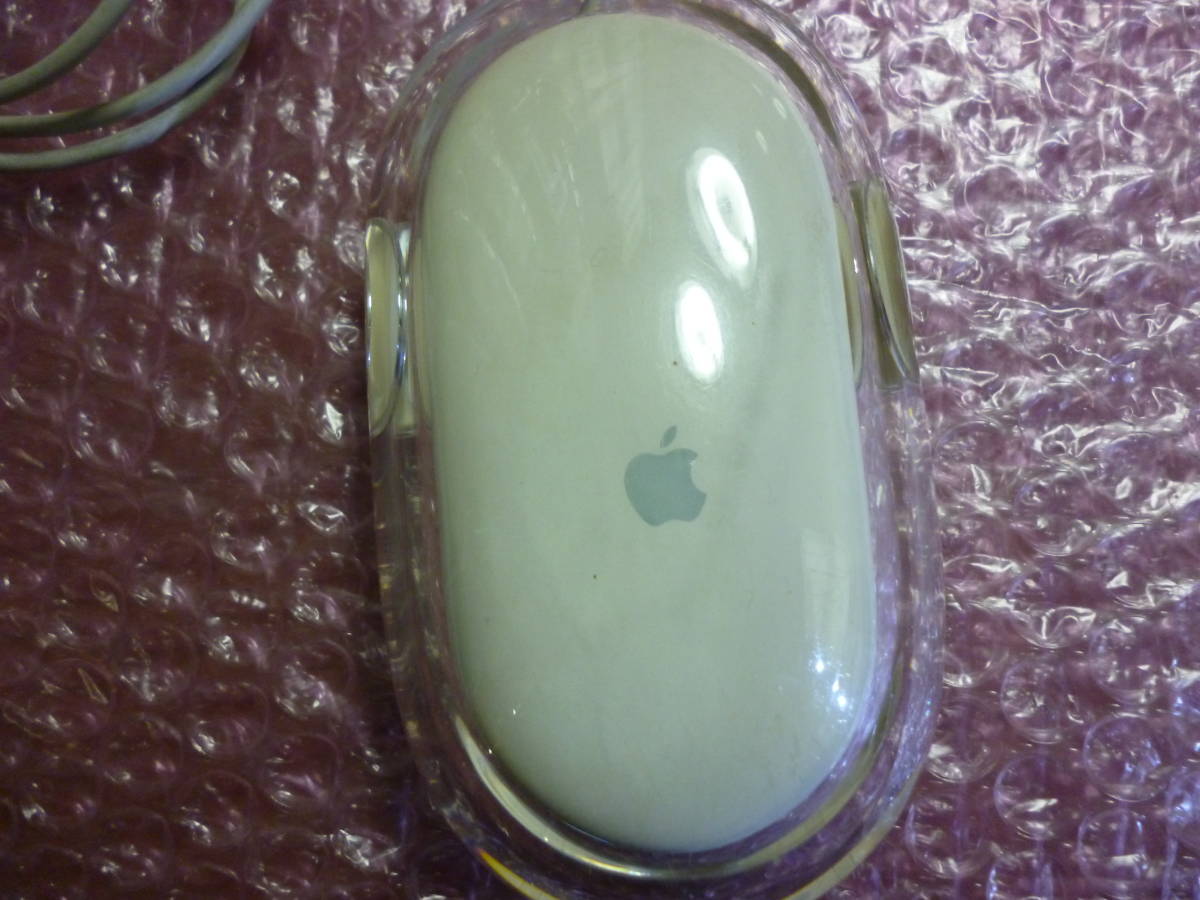 ★中古★Apple Mouse 白 ホワイト M9035G/A 動作確認済みの画像2