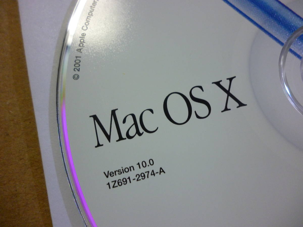 ★中古★Apple Mac OS X version 10.0 インストールディスク Developer Toolsの画像2